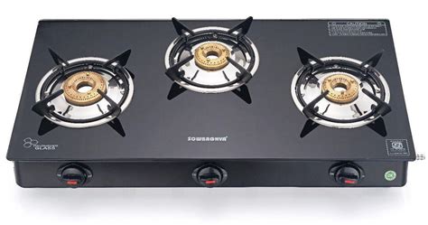 sowbaghya gas stove 3 burner price